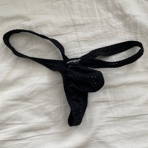 Black joe Snyder thong